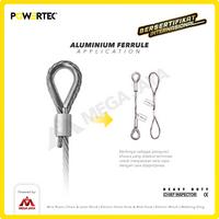 Gambar POWERTEC Aluminium Ferrule / Crimp Ferrule 6.5mm dari megajaya.co.id Kota Administrasi Jakarta Pusat 3 Tokopedia