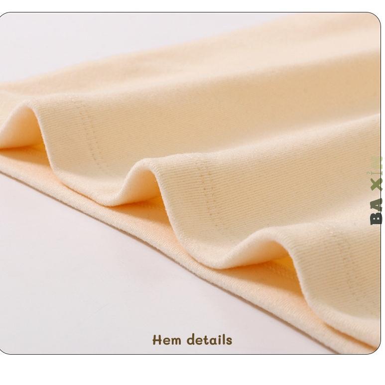 (11-80kg)Áo gia đình áo bông cổ lọ dài tay thu đông 100% cotton kháng khuẩn 5A MAMDADKID không ra màu, không xù lông size đại 4