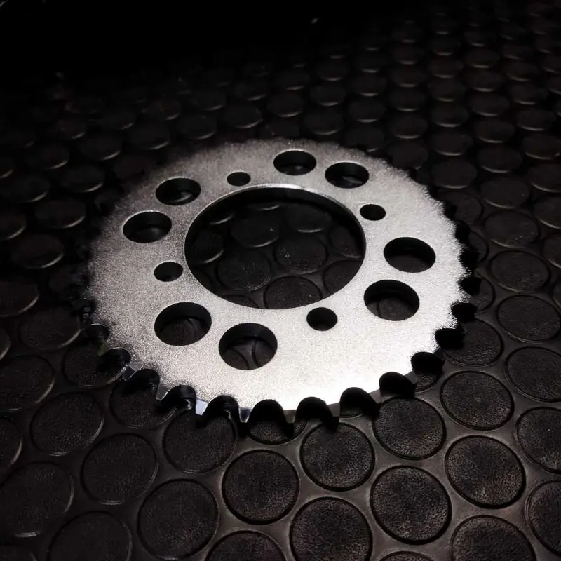 GEAR BELAKANG RX KING GOLD CROME RXK/RXZ/RXS/F/ALFA/JUPITER/F1ZR 428 35T/36T/37T CROM LVD GOLD 6