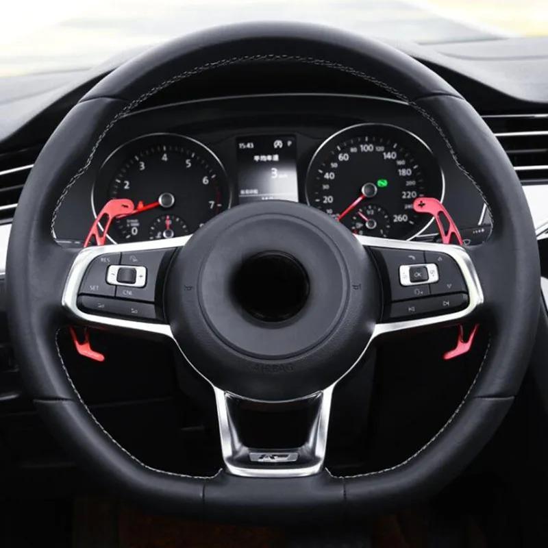 Product Introduction of Car Steering Wheel Paddle Extension, Car Auto Steering Wheel Paddle Extend Shifter, Shift Gear Paddle Extension for VW GOLF 7 GTI R GTD GTE MK7 2014-2019 4