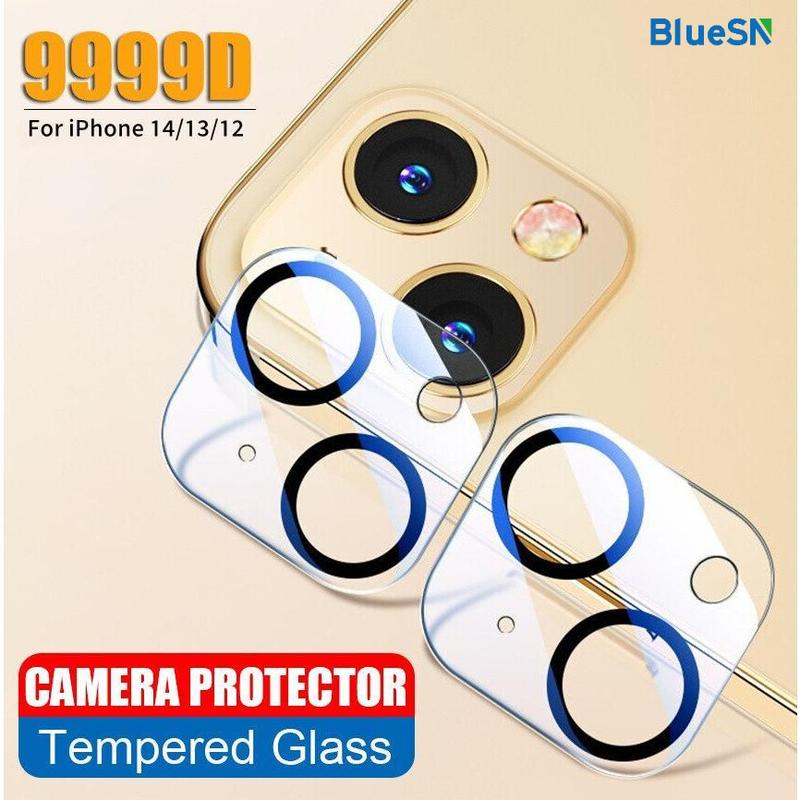 Ống Kính Máy Ảnh Bao Phủ Toàn Bộ, BLUESN, Kính Cường Lực, Dành Cho iPhone 15, 14 Plus, 14, 13, 12 Pro Max, Mini, Bảo Vệ Màn Hình, Dành Cho iPhone 11 Pro Max, Bảo Vệ Camera