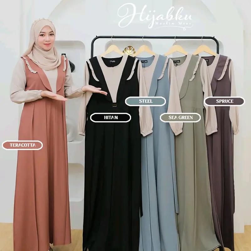 Bella Dress series BY Hijabku Twill 0