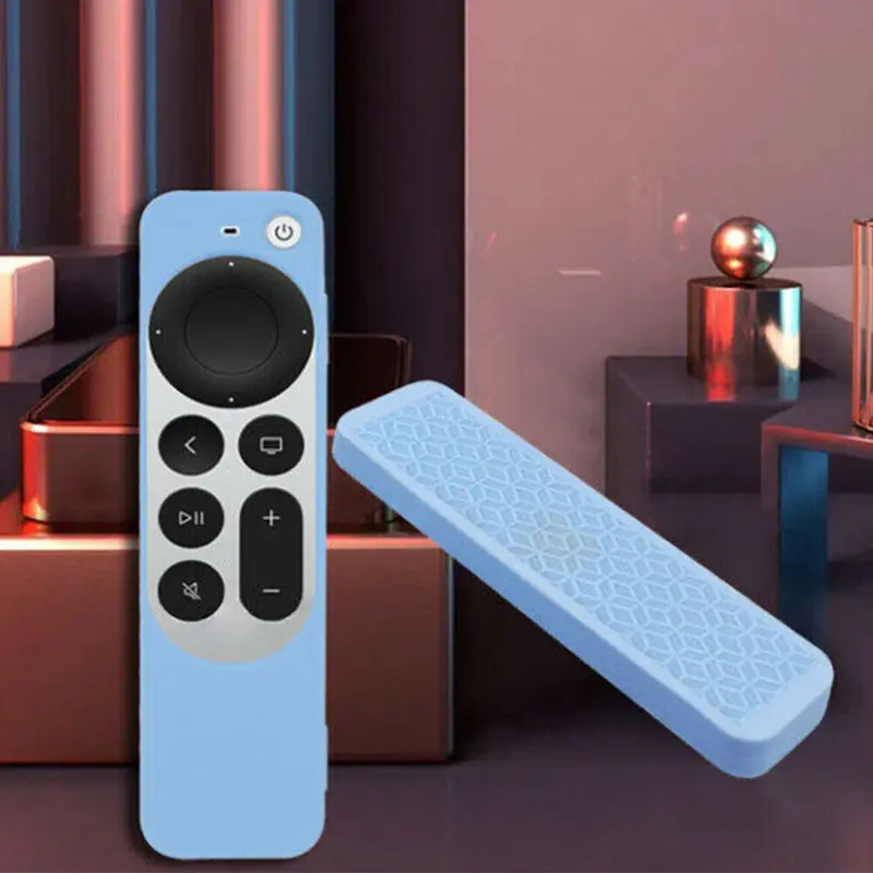 Protector Remote Control Skin Protective Case Silicone Cover For Apple TV Siri 6