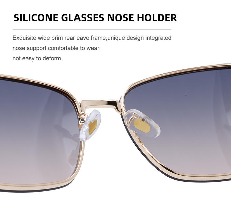 Product Introduction of 2024 New Cats' Eye Sunglasses Women's High Sense Sun-Resistant Sunglasses Personality All-Match Glasses 10