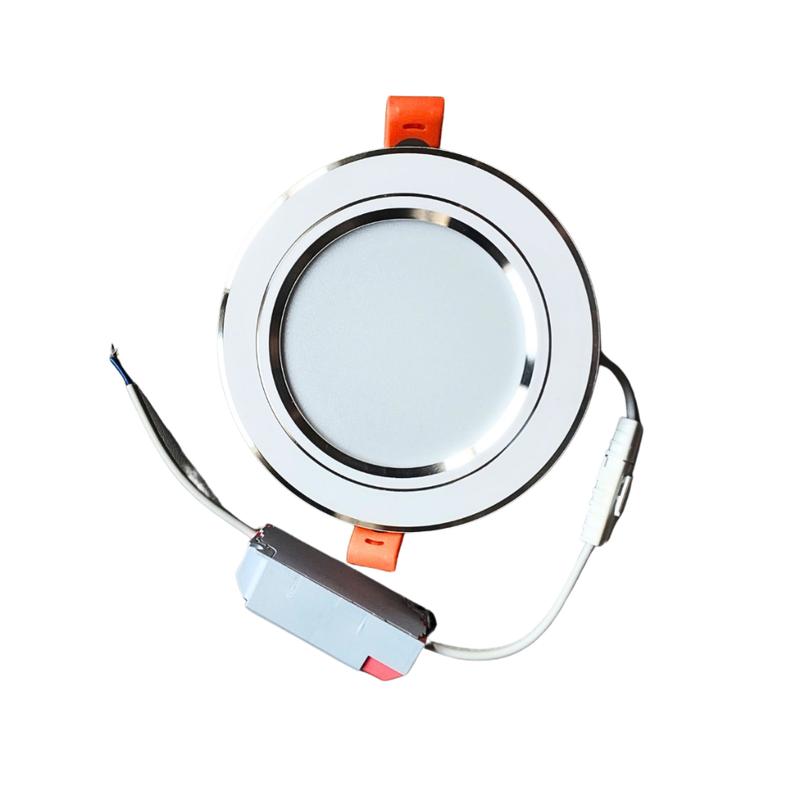 Đèn Led Âm Trần 7W 9W 12W (Nguồn Rời) PHI90,110 Đế Đúc , Đèn Ốp Trần, Đèn Âm Trần, Led Âm Trần, Đèn Downlight 6