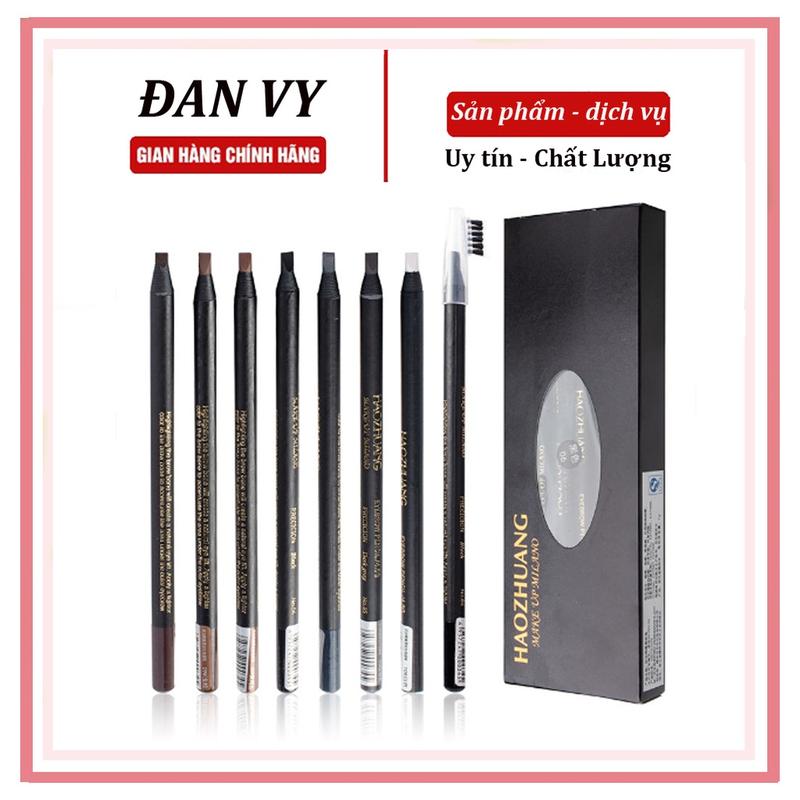Chì xé kẻ mày Haozhuang chính hãng, chì kẻ mày phẩy sợi siêu đẹp sắc nét lâu trôi cọ trang điểm sản phẩm đơn