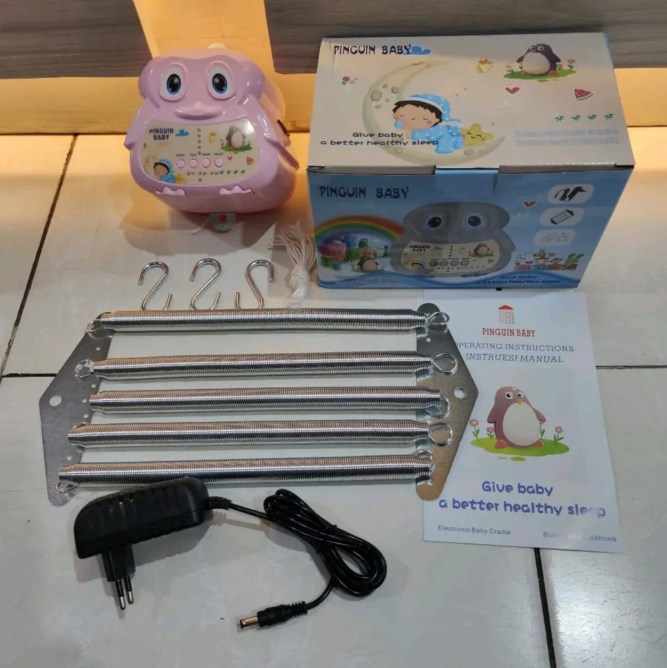 pinguin pink Bayi Bayi