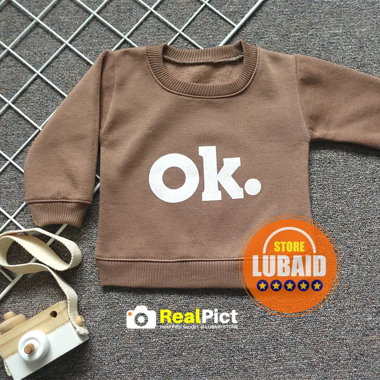[SJK-RF12] LUBAID STORE, Setelan Sweater Fleece Anak 1 - 2 Tahun, Jaket Bayi RED FOREST OK, Outfit Hangat Lengan Panjang Balita Laki-Laki dan Perempuan, Motif Cewek Cowok, Anti Dingin untuk Musim Hujan, Termurah Terlaris Original, Lembut Adem Berkualitas 2