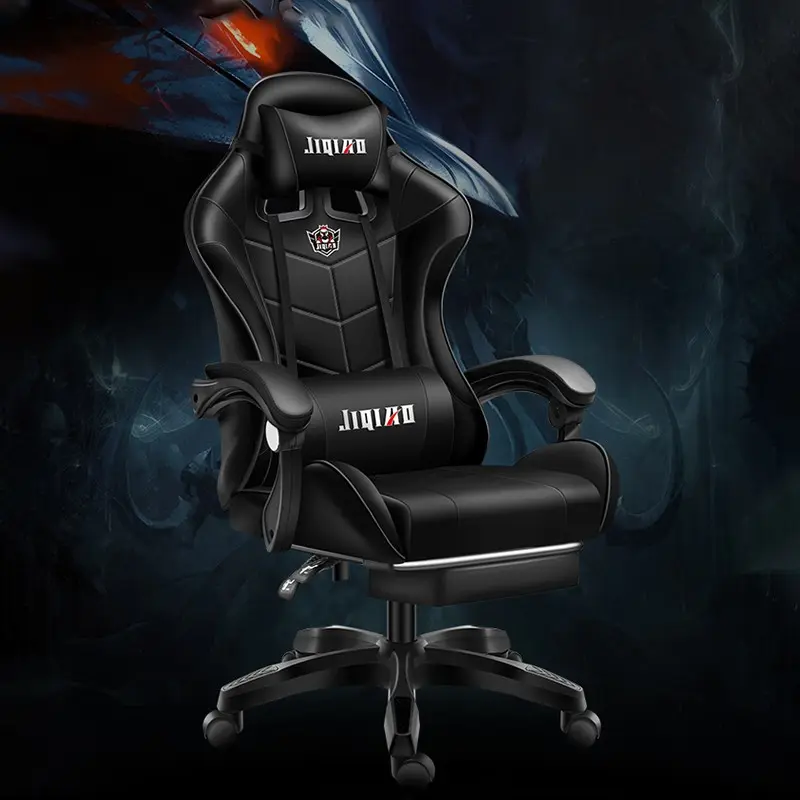 Kursi Gaming KUCA Gaming Chair Murah Kursi Gaming Kursi Ergonomis - Biru dan putih, pure blcak,pink version,doraemon version 0