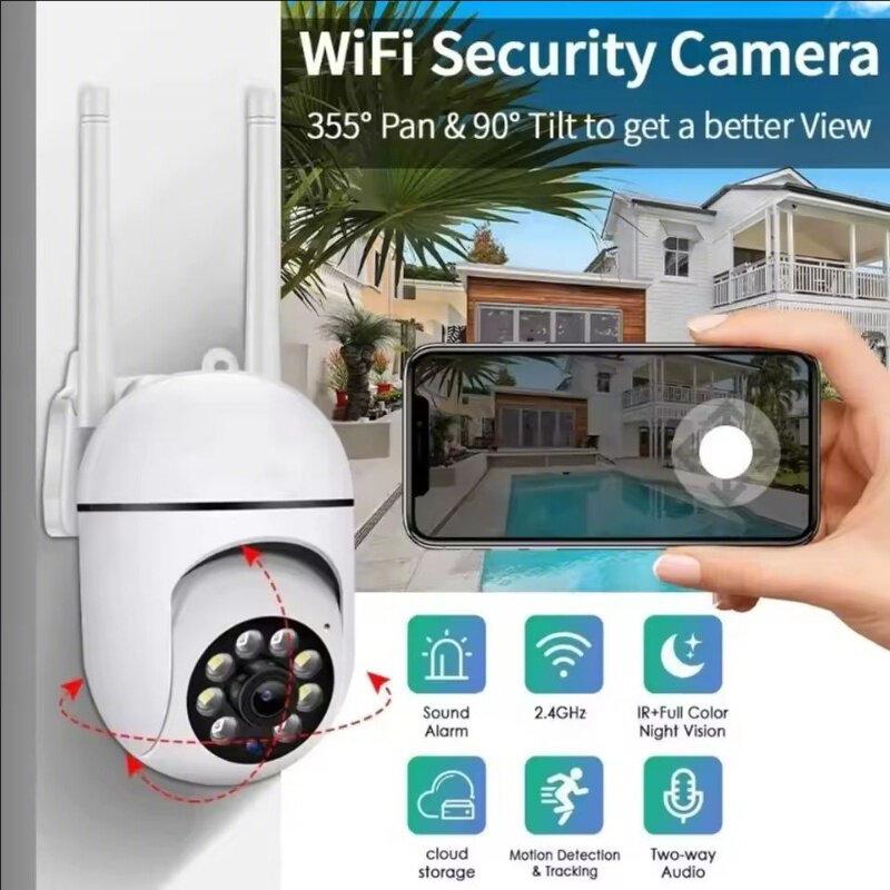 Camera giám sát không dây PTZ 8MP, Wi‑Fi/IP, ngoài trời, zoom 4x, theo dõi…