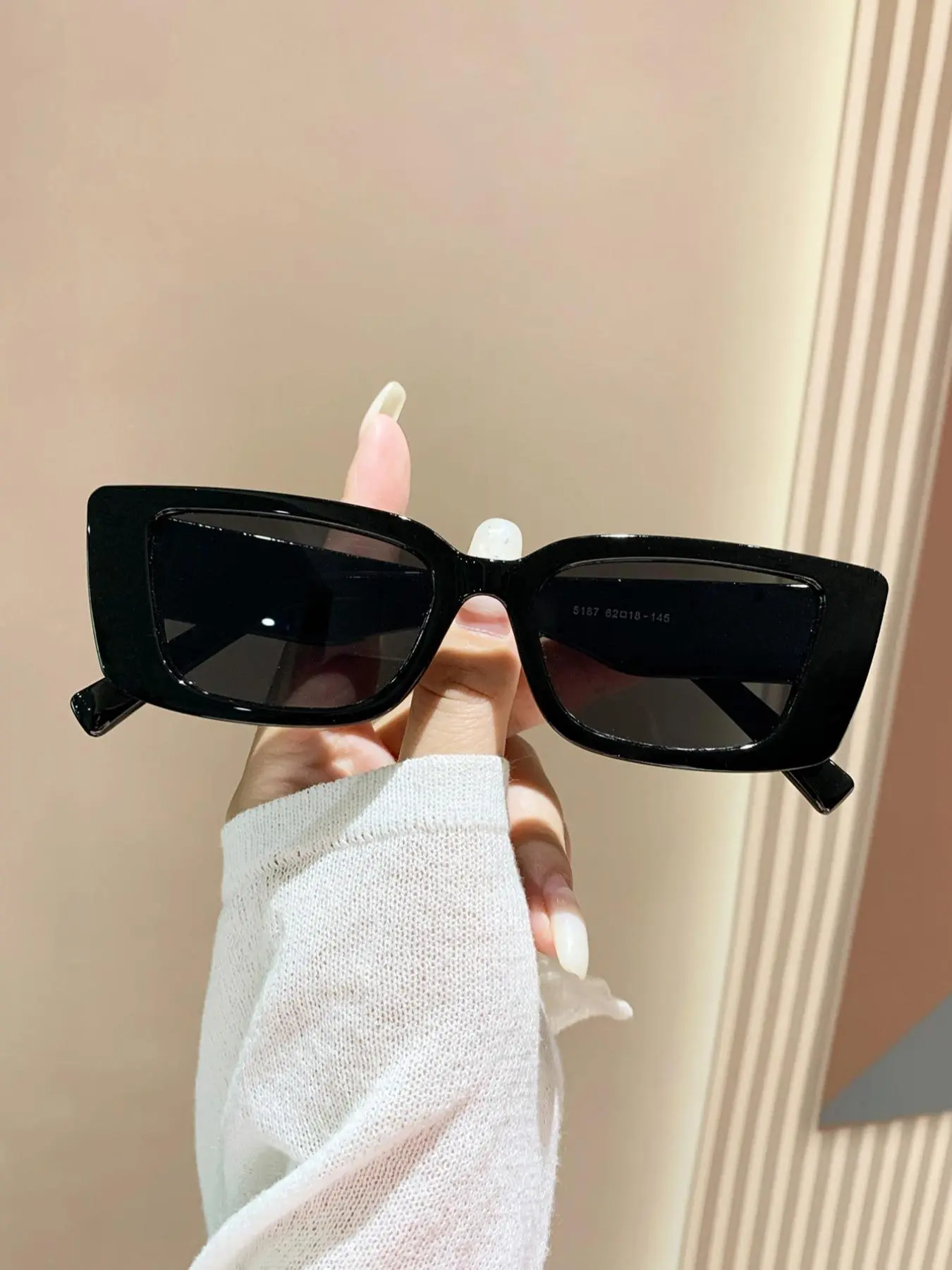 Summer Outfits 2024 Square Frame Sunglasses for Men & Women, New Fashion   Travel Essentials  for Women & Men, Lightweight and Durable for Outdoor Sun Protection Glasses for Daily Use