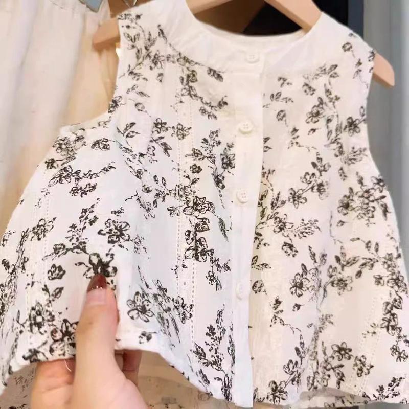 Product Introduction of Áo Sơ Mi Bé Gái, Áo Cánh Và Quần Chống Muỗi, Không Tay, Bộ Đồ Hai Mảnh Phong Cách Phương Tây, Thích Hợp Cho Mùa Hè, Áo Sơ Mi Búp Bê Cho Trẻ Em, Hàng Mới Về 16