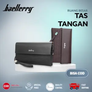 Tas Tangan Pria Handbag Cowok Kulit BAELLERRY N1921