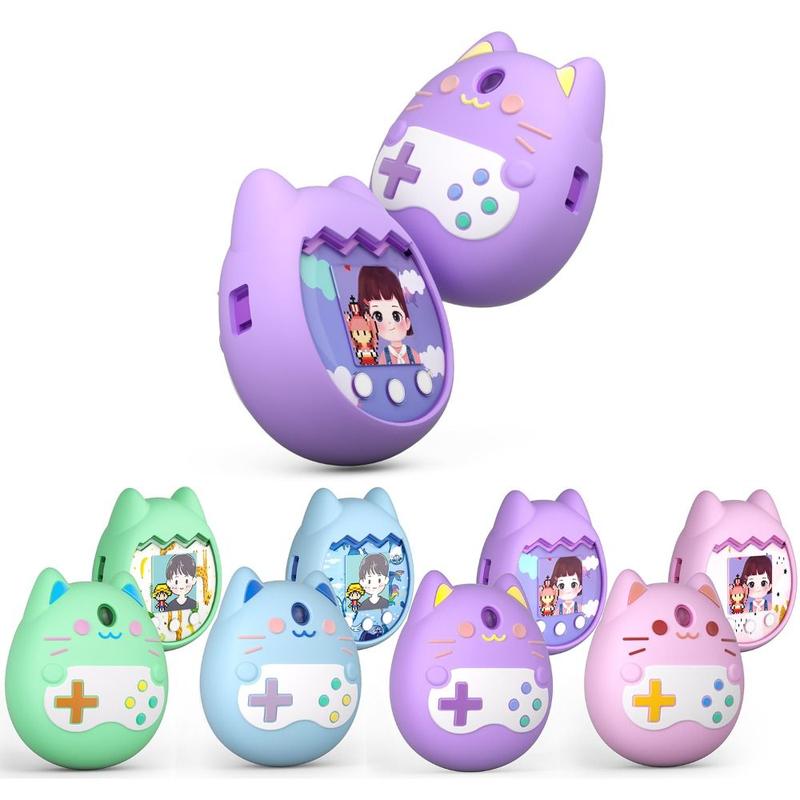Product Introduction of Cartoon Shell Virtual Electronic Pets Silicone Protection Protective Case Cover For Tamagotchi Pix 13