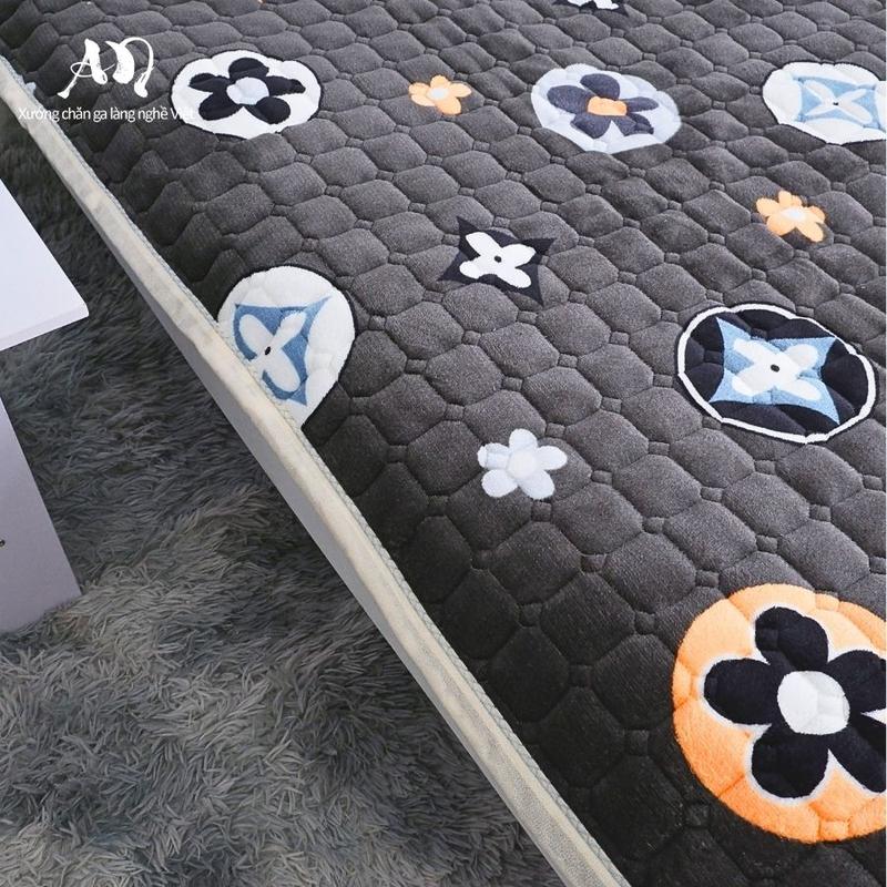 Thảm Trải Giường Nỉ Nhung YUKI – Thảm Lông Cừu Đủ Kích Thước, Các Mẫu Hottrend AN BEDDING 4