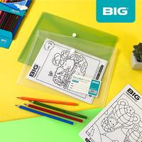Gambar BIG Paket Rainbow (Ramean Belajar Olah Warna) - Paket Mewarnai Kertas A5 150 GSM + Map Kancing MF-8812 Paket Alat Tulis Media Gambar Anak - Hijau dari bigstationery_NEW Kota Surabaya 3 Tokopedia