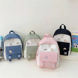 TAS RANSEL BACKPACK WANITA FASHION KOREA  3312 ANTI AIR SEKOLAH KULIAH KERJA LAPTOP TERBARU Tas Punggung Laptop
