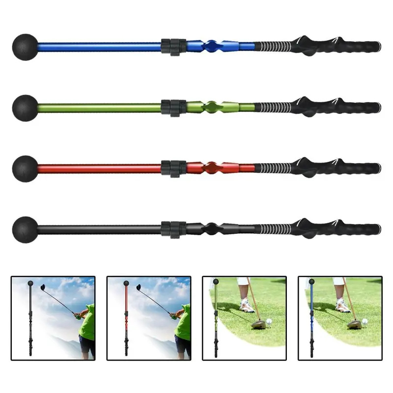 Dụng Cụ Tập Xoay Golf, Tay Cầm Công Thái Học Gấp Gọn, Gậy Căn Chỉnh Golf, Gậy Tập Golf, Thích Hợp Cho Người Mới Bắt Đầu, Chơi Chip Và Đánh Ngoài Trời, Dành Cho Nữ 4