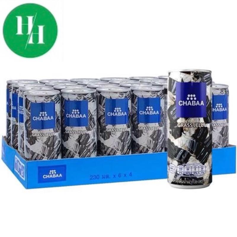 Nước Sương Sáo Chabaa Thái Lan 24 Lon x 230ml - Thanh Lọc Cơ Thể Hương Vị Đặc Trưng