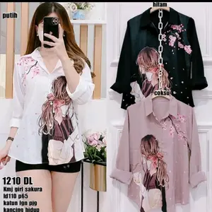 ld 110 PJ 68 kemeja orang cantik prem