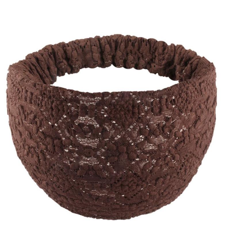 Băng Đô Hoa Lưới Chống Trượt, Phong Cách Thanh Lịch, Bờm Tóc, Phong Cách Hàn Quốc, Băng Đô Ren, Phụ Kiện Đội Đầu, Co Giãn, Quấn Đầu Bên Rộng, Thích Hợp Cho Bé Gái 6
