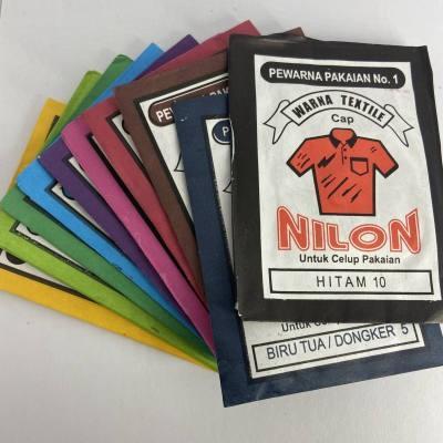 Product Introduction of [PAKET 10 PCS] Pewarna Pakaian Permanen WANTEX NILON Wenter Nylon Cat Pakaian Stationery 10