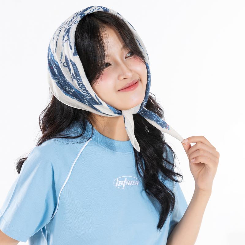 Product Introduction of Áo Thun Baby Tee  Nữ Cổ Tròn Thêu Logo Y2K Latona Cotton Nhiều Màu 8
