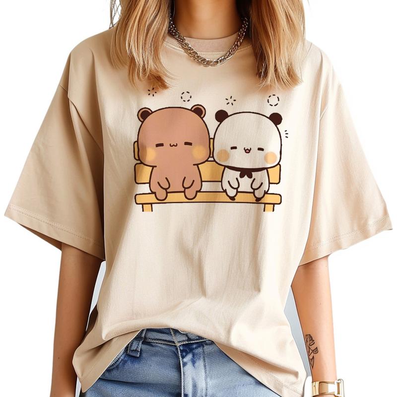 Product Introduction of Bubu And Dudu top women graphic Japanese Y2K t shirt girl Japanese streetwear clothing 1