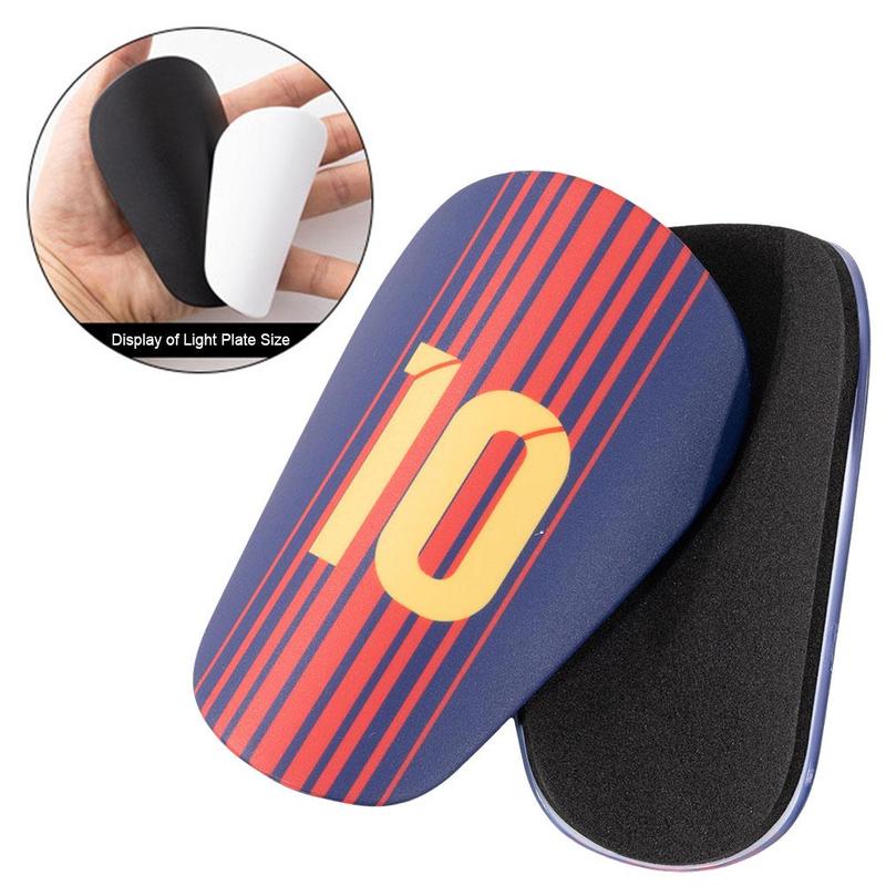 Product Introduction of 1pair Mini Football Leg Guards With Printed Star Numbers And Logos 34