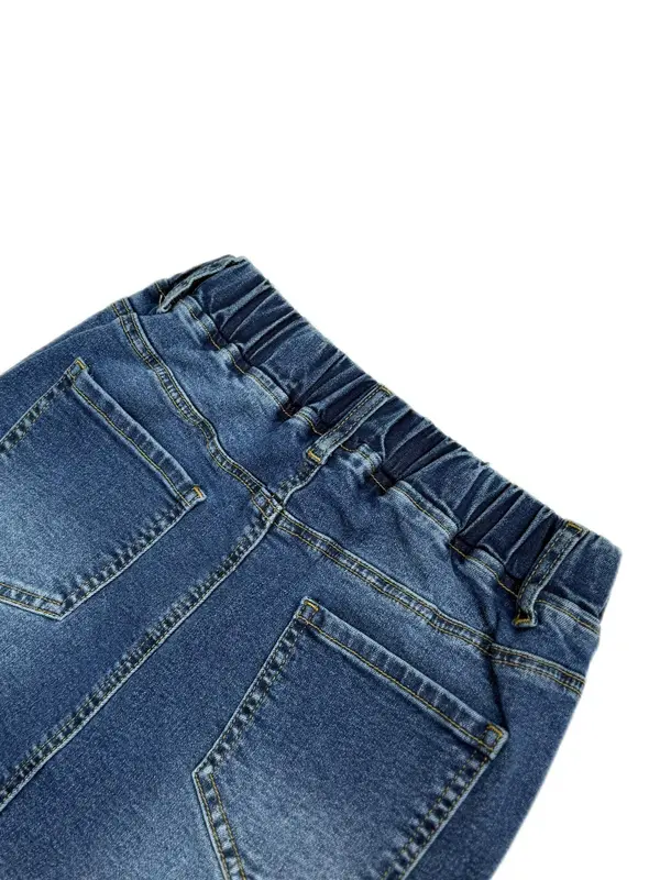 Women's Denim Skirt, Fashion Casual Pocket Design Skirt for Daily Outdoor Wear, Women Bottoms for Summer, Womenswear 5