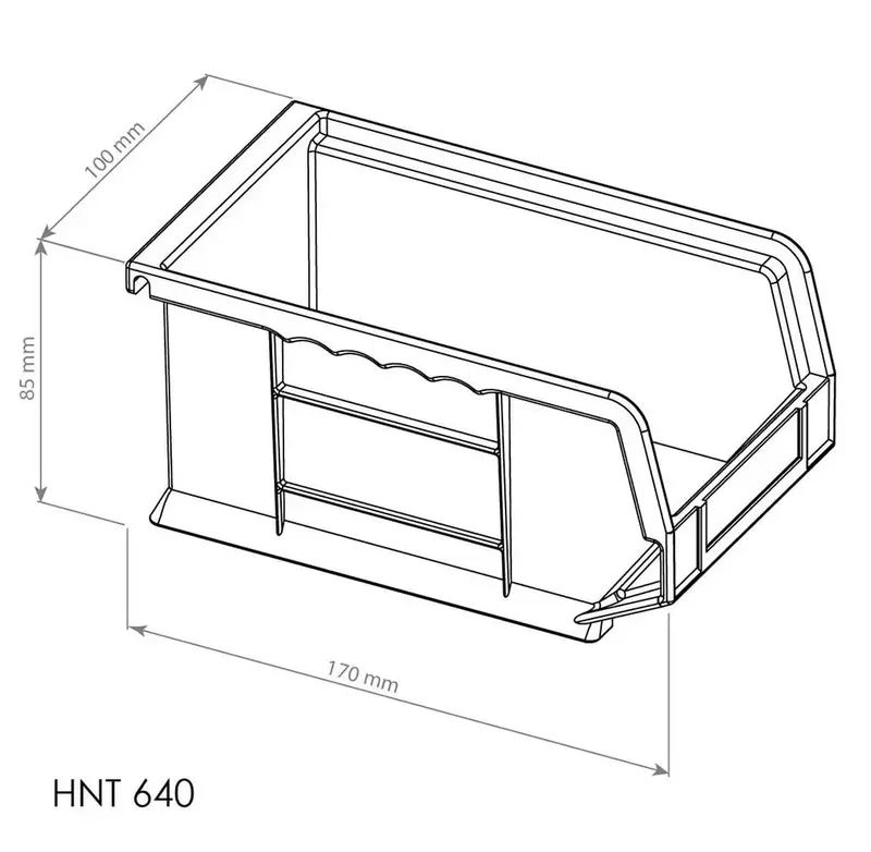 SHINPO Kotak aksesoris sparepart case baut/ JOLLY BOX HANATA HNT 640 Hijau 4