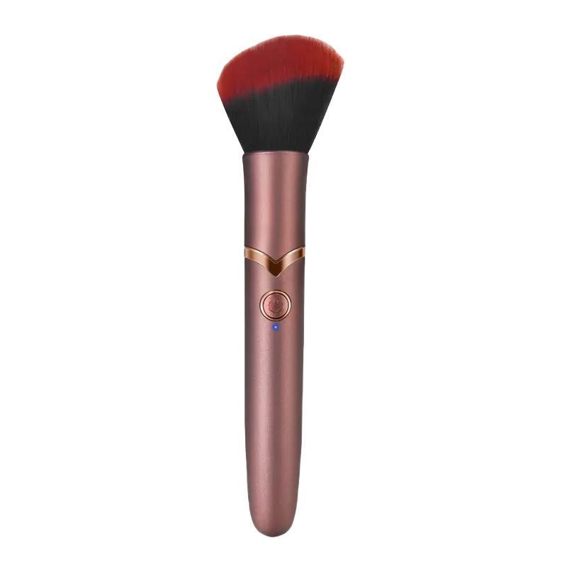 2 in 1 Electric Makeup Brush, Professional Automatic Makeup Brush, Flawless Application, Natural Makeup Powder, Quick Makeup Tool for Women, Cosmetic 6