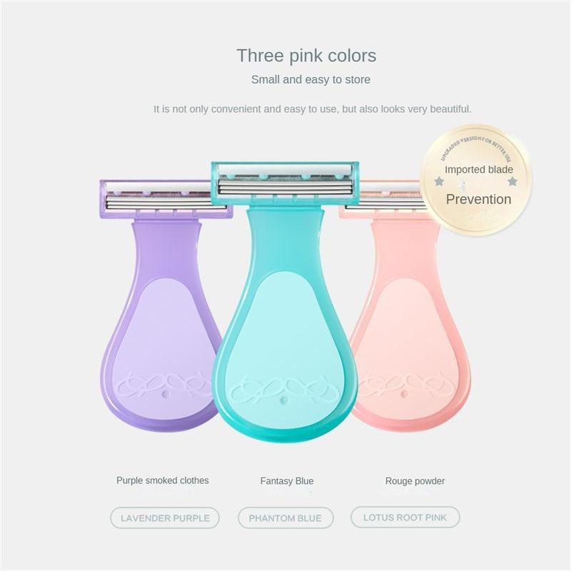 Product Introduction of Women's Shaving Knife Household Shaving Armpit Hair Leg Hair Pubic Hair Trimming Cleaning Private Shaving Knife Leg Shaving And Hair Removal Knife 19