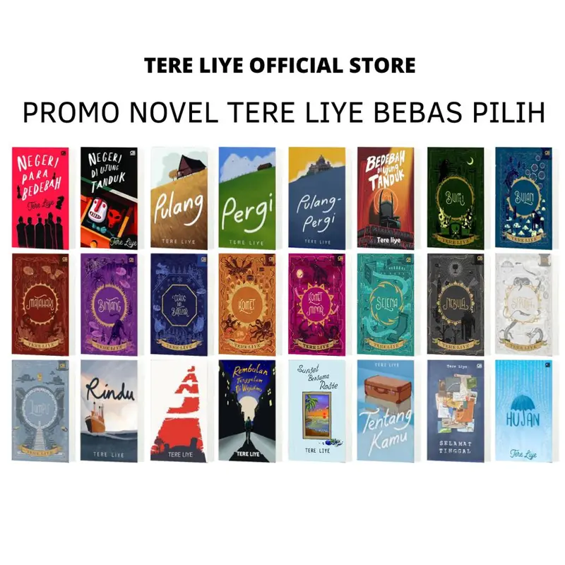 BUKU TERE LIYE BEBAS PILIH 68.000 0
