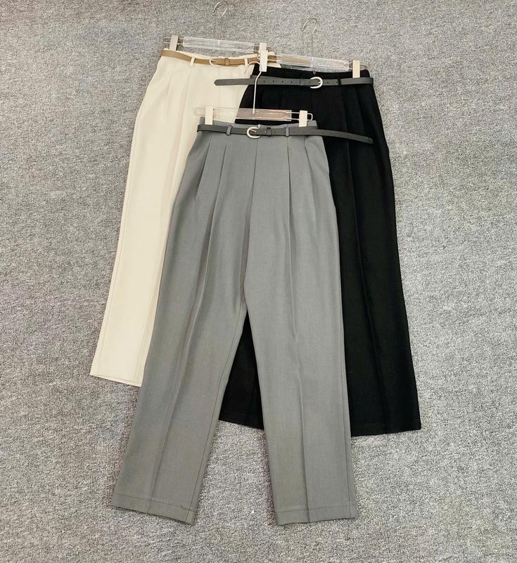 Quần baggy cạp liền tặng kèm đai da Lala Fashion mã 4657