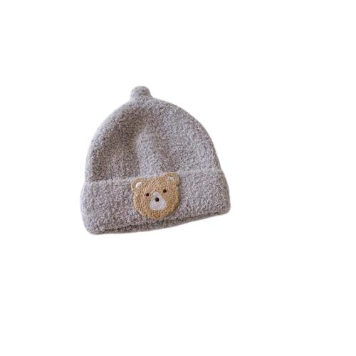 Product Introduction of 0-2 Tahun | Kupluk rajut anak bayi lakilaki dan  Perempuan  motif rajut bear lucu import korea TP-3548 1