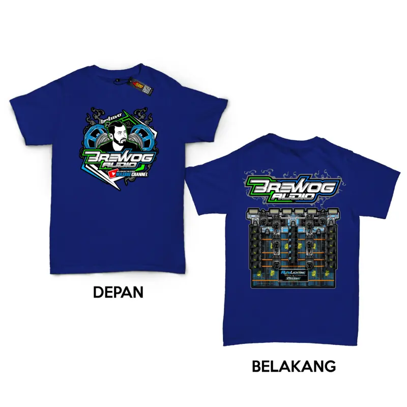 KAOS ANAK-ANAK Baju Kaos Sound System Anak Brewog Audio Sound Horeg Team Sotok Katun | Sound Balap Blitar 2