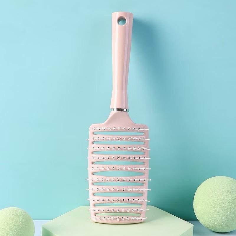 (Loại 1) Lược Chải Tóc Gỡ Rối Đa Năng - Lược Bán Nguyệt, Lượt Massage Đầu Mini