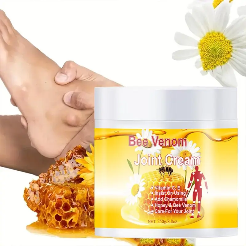 Bee Venom Joint Cream, 1 Box Moisturizing Body Cream, Hydrating and Soft Skin, Suitable for All Skin Types 4