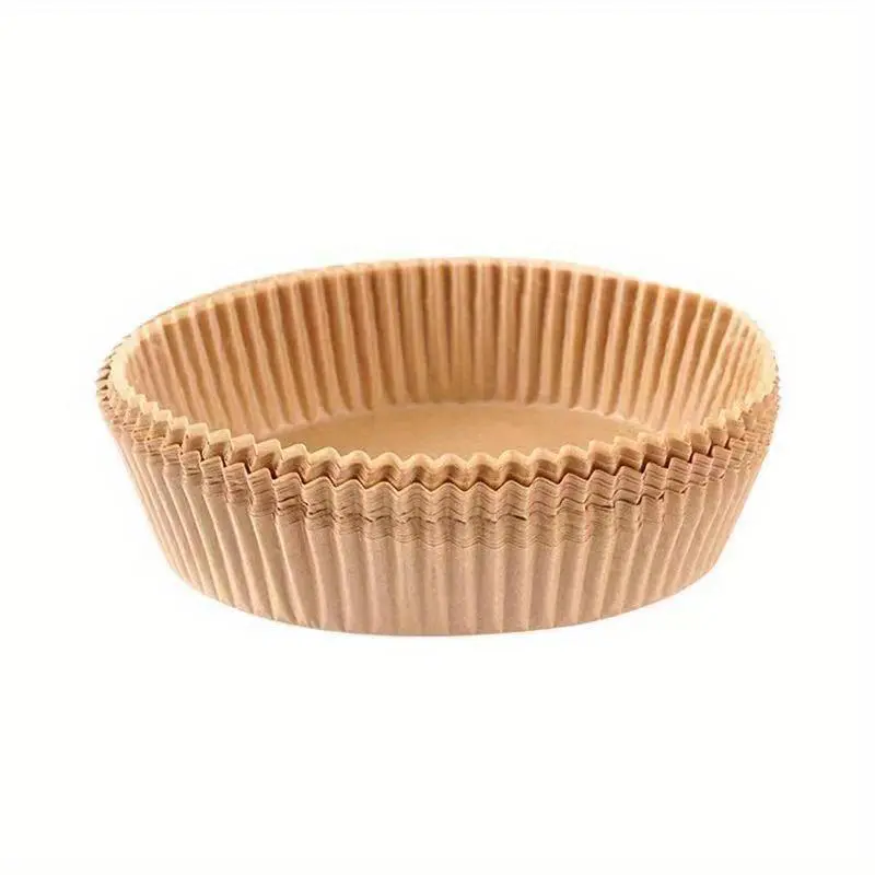 Disposable Air Fryer Paper Liner, 100pcs Non-stick Parchment Paper Baking Liner, Baking Utensils for Home Kitchen Restaurant 3