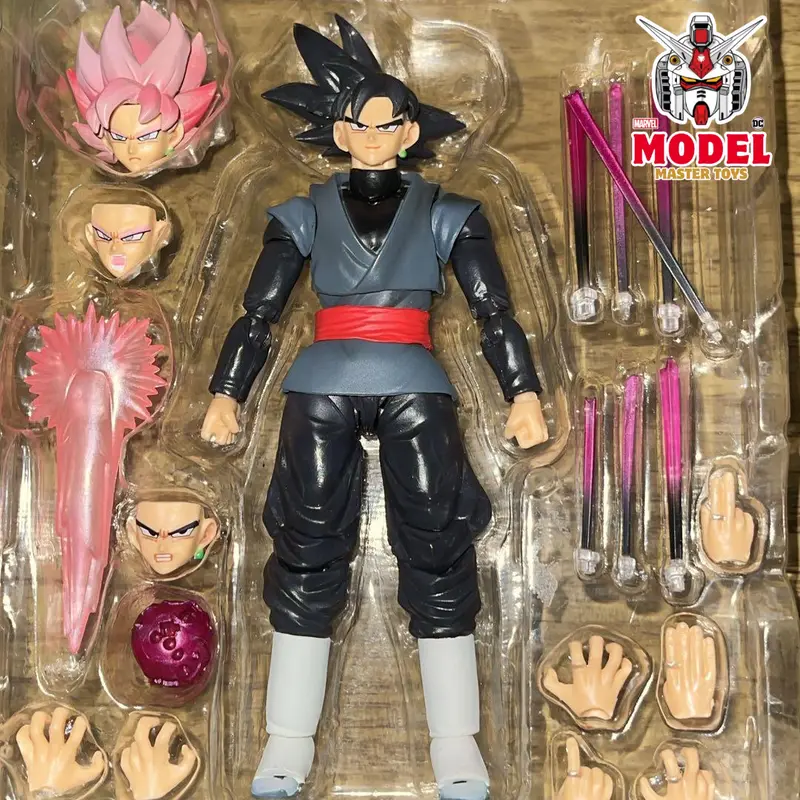 SHF Mô hình Hành Động Chất Lượng Cao "Black Goku - Dragonball Super - 7 Viên Ngọc Rồng" (BL) Đồ Chơi Có Khớp Toys Mô Hình Anime Manga Mô Hình Trang Trí Sưu Tầm Trưng Bày 1