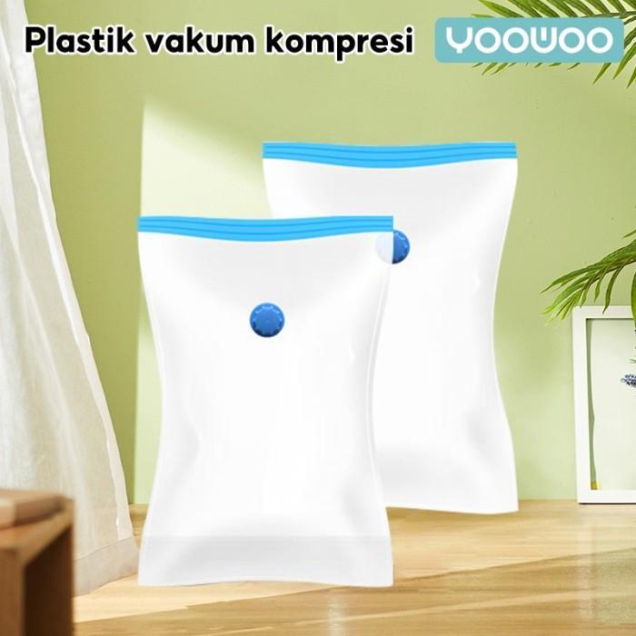 [COD] Plastik Kompresi Vakum /Vacum Plastic Bag Travel / Vakum Baju Pakaian 1