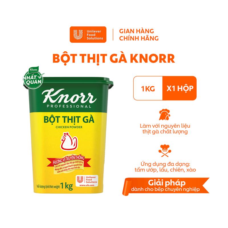 Bột Thịt Gà Knorr Professional 1kg - Chuyên Dùng Cho Nấu Ăn