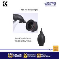 Gambar K&F Concept 3 in 1 Lens Camera Cleaning Kit KnF Pembersih Lensa Kamera dari Sentra Digital Kota Surabaya 3 Tokopedia