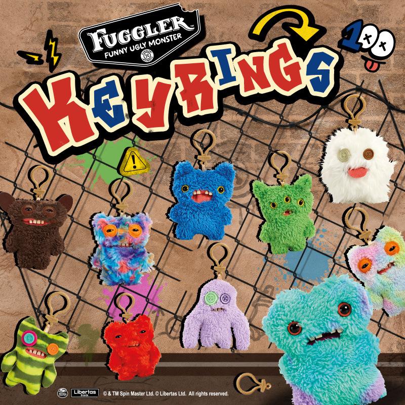 Original Fuggler Funny Ugly Monster Plush Toys Keychain Kawaii - TikTok ...