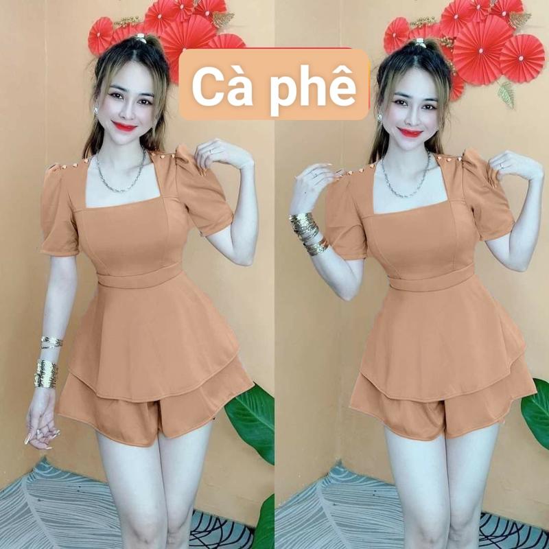 SÉT BỘ QUẦN ĐÙI VÁY - SIÊU HOT - AK10 Nữ Thun Women Top Áo 7