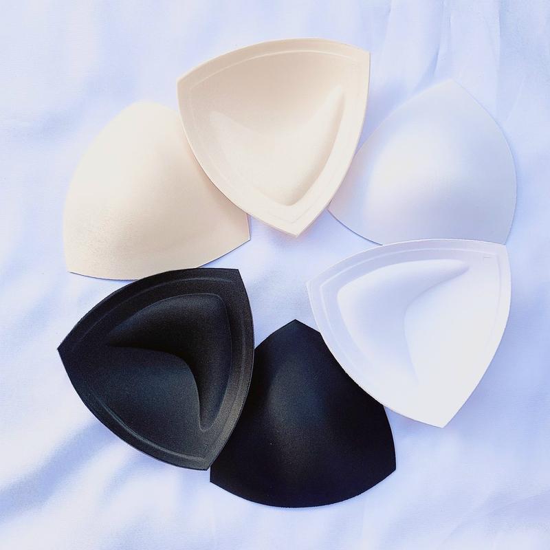 Product Introduction of Mút đệm, miếng lót độn ngực hình tròn, hình tam giác dầy 2,5cm (2 miếng) - T037 33