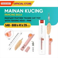 Gambar Pakeway Feather Teaser Cat Toy With Teasing Head / Mainan Bulu Kucing - Mainan Bulu Kucing dari M-Pets Volk Pets Indonesia Kota Tangerang 4 Tokopedia