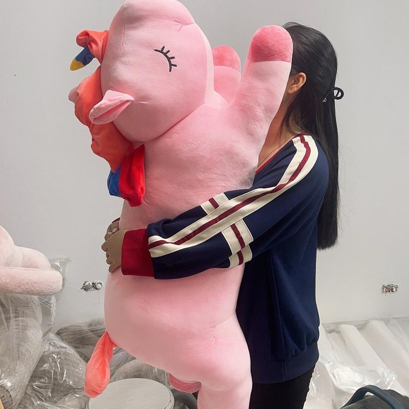 Gấu Bông Ngựa Kỳ Lân Ngũ Sắc 1 Sừng