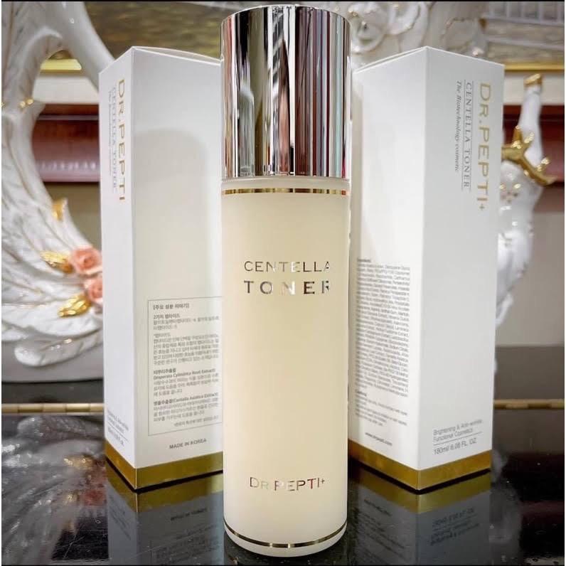 Toner Căng Bóng DR.PEPTI Hàn Quốc 180ml, căng bóng da, cấp ẩm 4